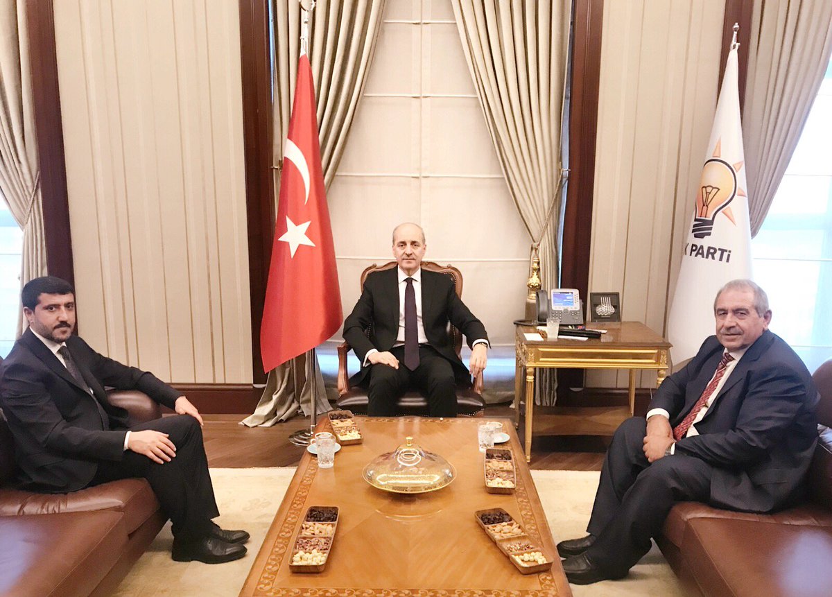 Ak Parti Genel Başkan Vekili  Prof. Dr. Numan Kurtulmuş Bey'i Değerli amcam isa fidanoğlu ile makamında ziyaret ettik. Verimli ve güzel sohbet oldu.⁦<a href="/NumanKurtulmus/">Numan Kurtulmuş</a>⁩ ⁦@isafidanoglu63⁩
