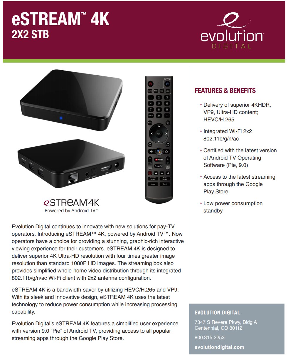 Android TV Guide on Twitter "A new FCC filing today from SEIRobotics