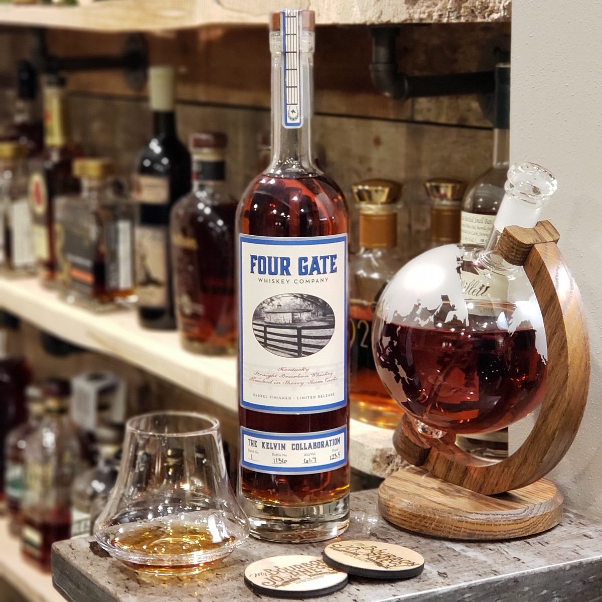 spage13's tweet photo. @four_gate My 2019 Whiskey of the year in @four_gate "The Kelvin Collaboration" love what they have going on. #Coin2 https://t.co/EKXGQ8usRV