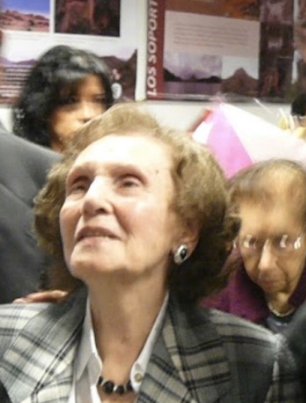 Mis condolencias a la familia de la Señora Clotilde Suárez, viuda del ex gobernador Miguel Ragone.
Una vida dedicada a la búsqueda de #Justicia 
#Memoria #Verdad #QEPD #Salta