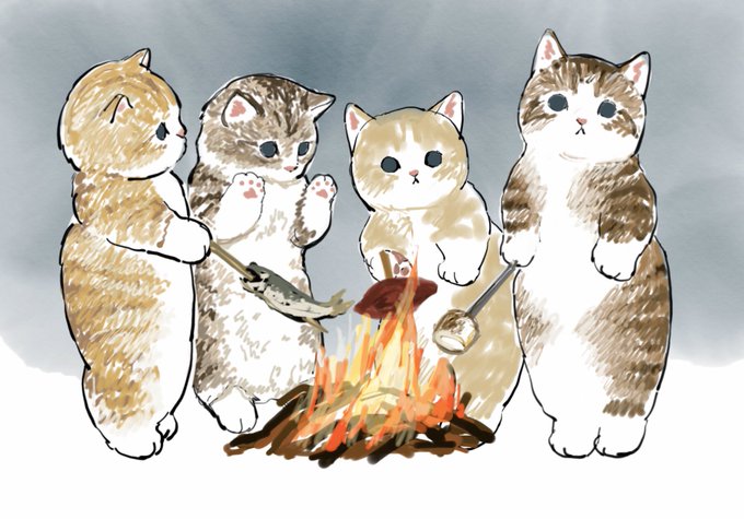「campfire」 illustration images(Oldest)