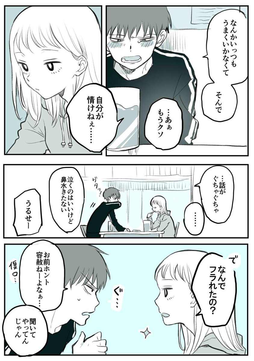 幼馴染が新年早々サシで飲む話② 