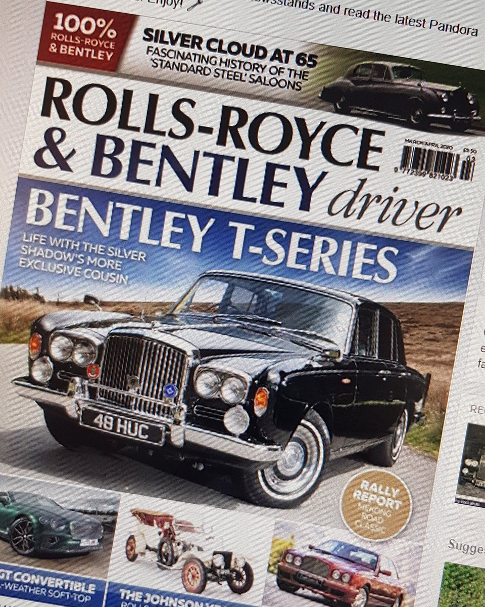 DanFurr's tweet photo. It's that time again, folks! Hit the newsstands and read my latest #SavingPandora project update. Enjoy! π§ #luxobarge #landyacht #HUC28W #RollsRoyce #SilverShadowII #CreweCars #V8 #SilverMink #CaribbeanBlue #OIG1816 #SRH40385 #IntroCar #RREC #ClassicCars #ClassicCar #restoration https://t.co/97r2VqPgCG