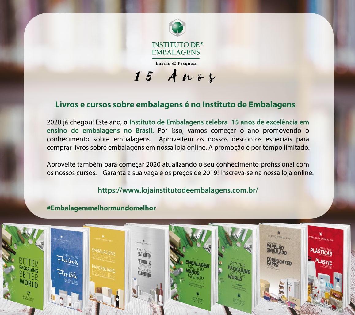 ClubeEmbalagem's tweet photo. Quer começar 2020 atualizando o seu #conhecimento sobre #embalagem? O Instituto de Embalagens tem um mundo de conhecimento sobre embalagens. Temos livros e cursos para você começar o ano bem informado!
#embalagemmelhormundomelhor https://t.co/rQGGvUzI3d