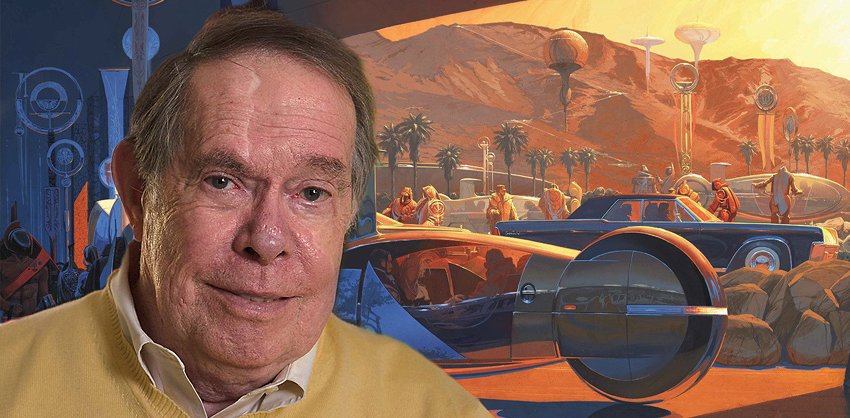 SciFiForEver's tweet photo. Influential neofuturistic concept artist Syd Mead, once described as "the artist who illustrates the future", whose visionary futuristic designs were used in many best-known sci-fi blockbusters such as Blade Runner, Star Trek, Tron, Short Circuit, Aliens and Elysium, has died. https://t.co/WJByQCIw5X
