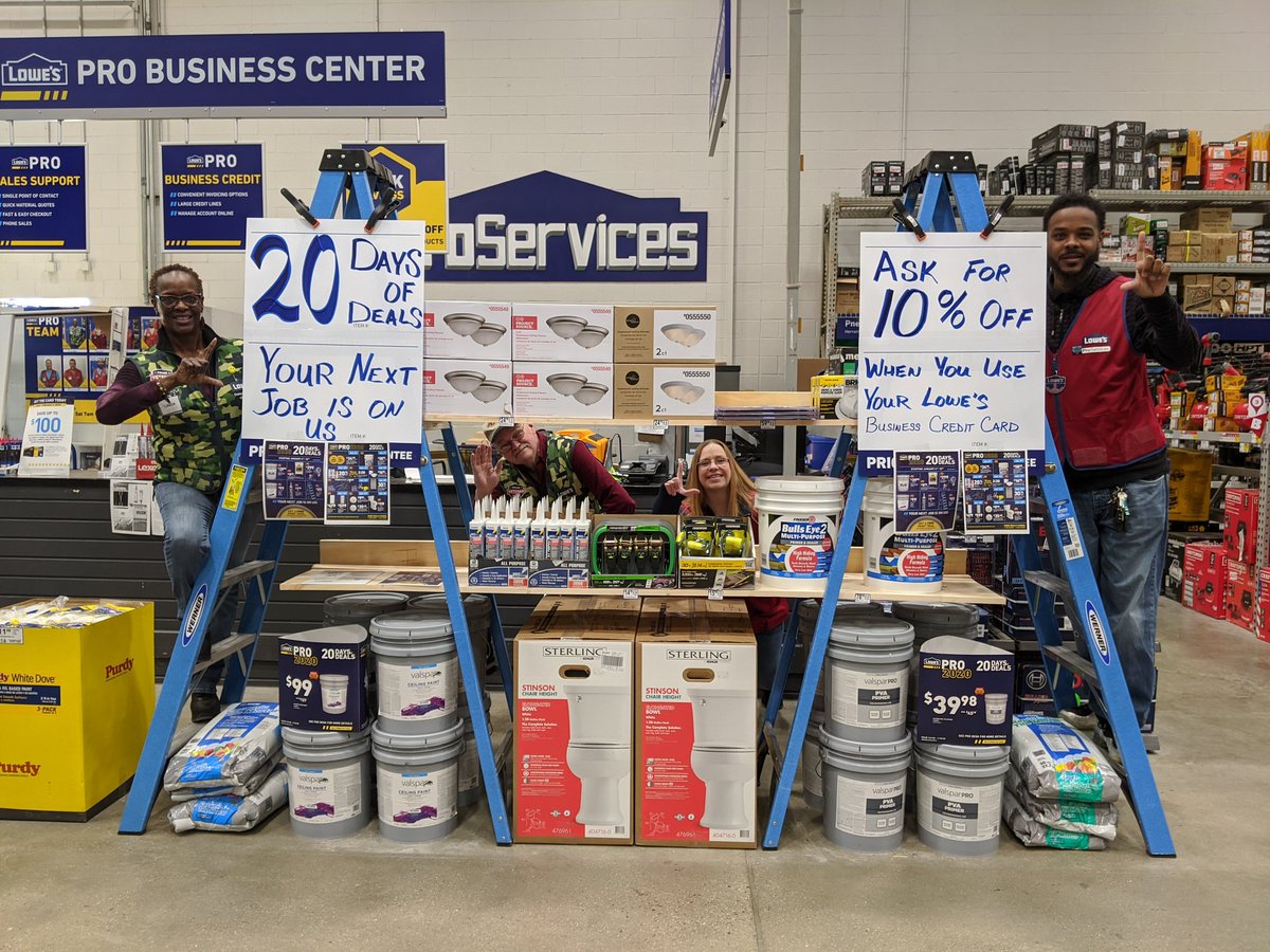 czarchuck10's tweet photo. Here at the 631 in Glen Burnie, we are ready for all of your Pro needs with #20DaysOfDeals #NextJobOnUs!!! @BenitoKomadina @BlueBoxR1 https://t.co/TJfIbJCWjO
