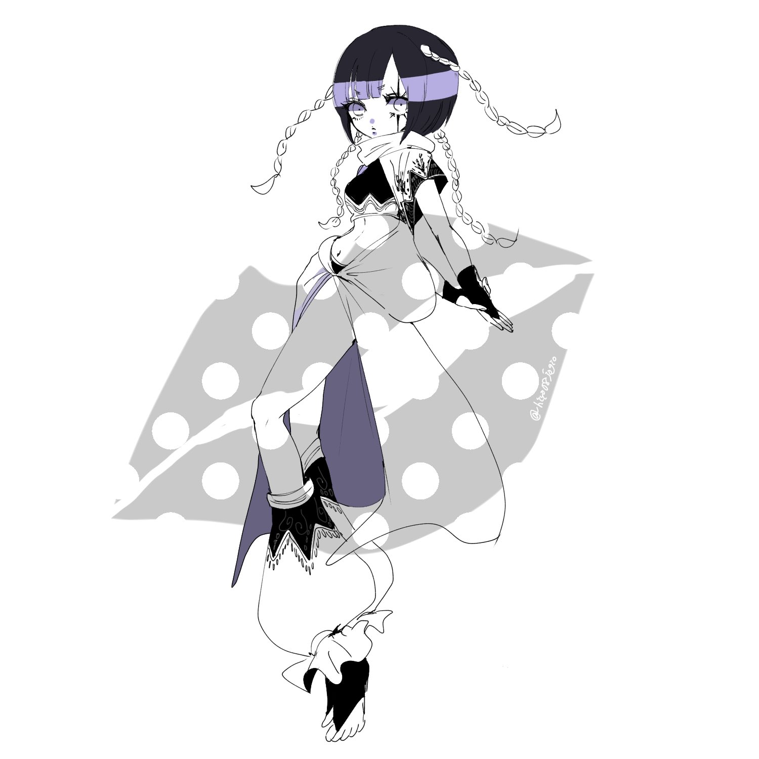 ひよくそ Jojo版深夜の真剣お絵描き60分一本勝負 お題 シィラ カペッツート
