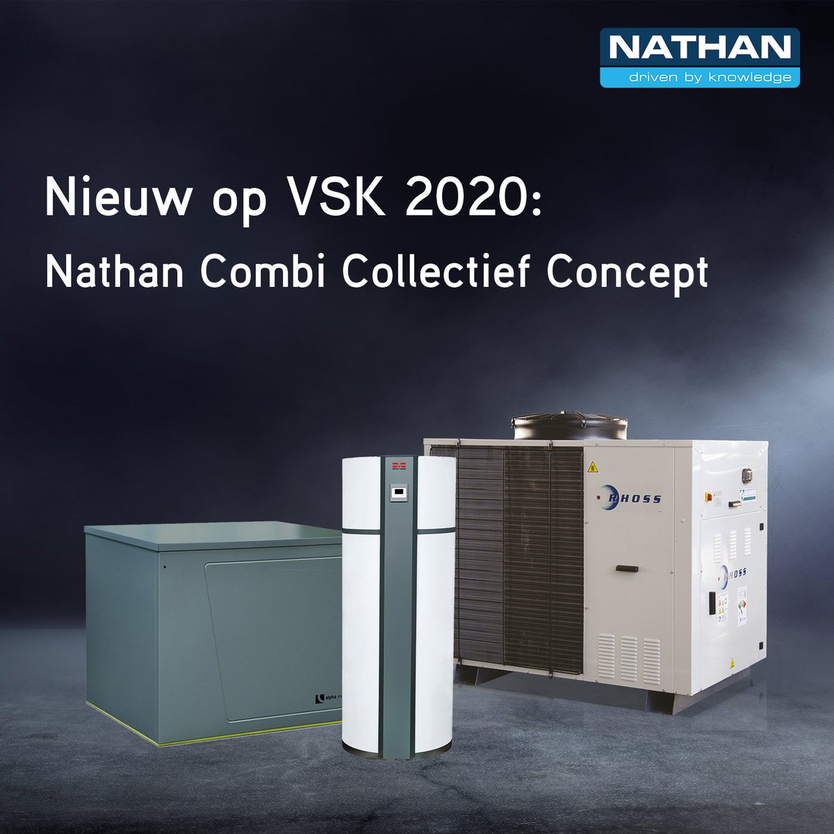 Dit nieuwe concept voor gestapelde woningbouw brengt een bronboring en verschillende warmtepompen van Rhoss, Metro Therm en alpha innotec samen voor de beste energieprestatie! We presenteren het voor het eerst tijdens de aankomende VSK.

👉 Aanmelden: bit.ly/2T9sbjc