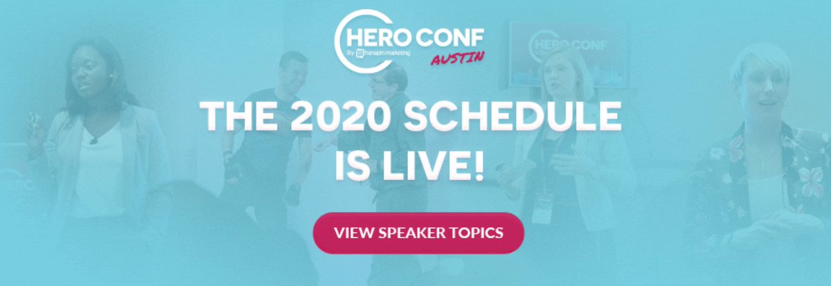 heroconf's tweet photo. Have you seen the schedule this year? #PPC #PPCHERO #marketingconferences #professionaldevelopment https://t.co/VWihcZziM9 https://t.co/6McCmQIEh8