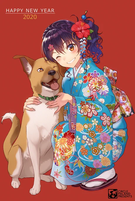 遅ればせながら新年明けましておめでとうございます。今年の抱負は・もっと社交的になる。・BOOTHショップの開設・インドに行くです。今年もいっぱい絵を描いていきますのでどうぞよろしくお願いします。今年一年が皆さまにとっても良い年になりますよう。 