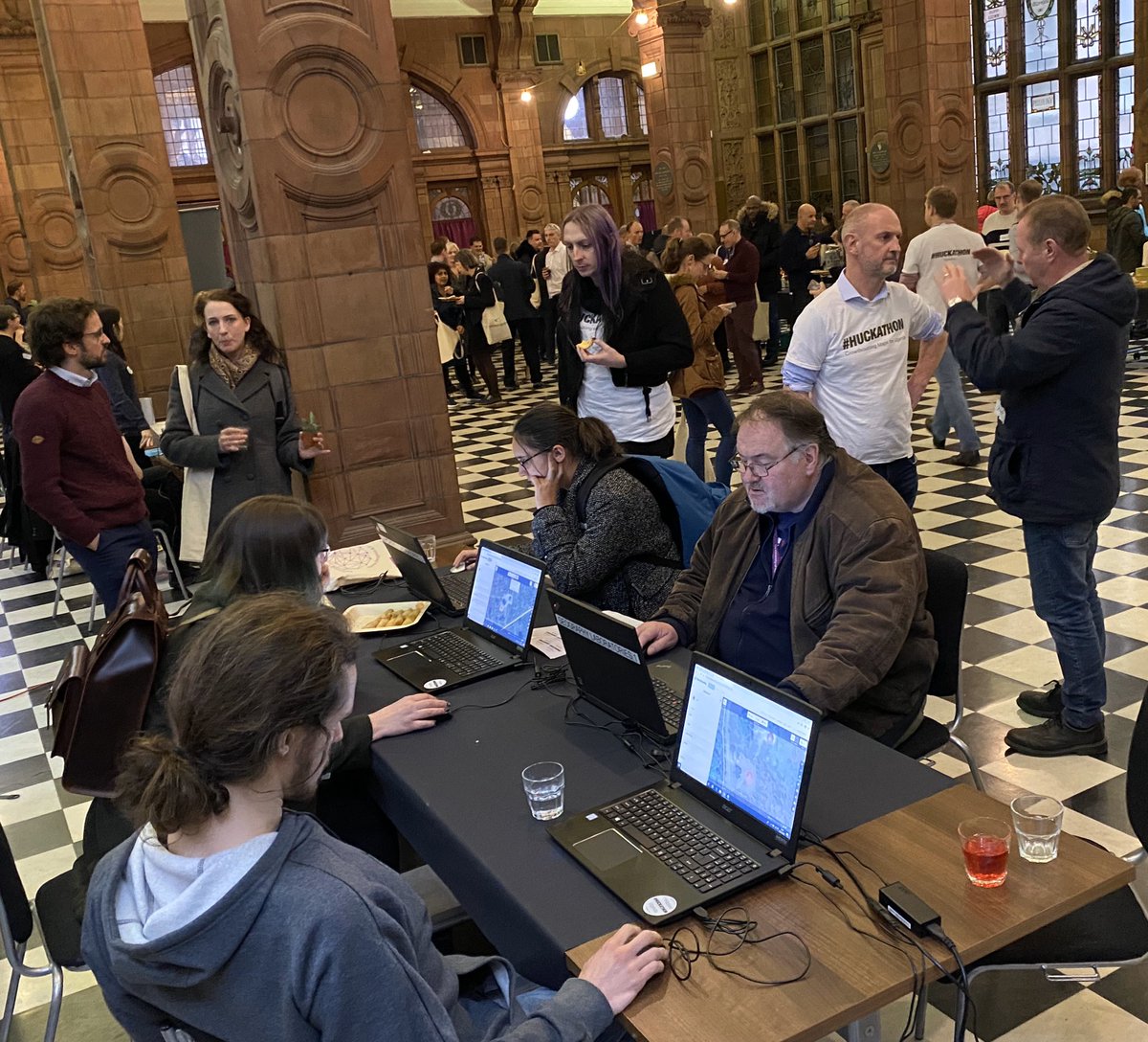 UoM_GeogLabs's tweet photo. Great to take the #Huckathon to @TEaM_UoM annual event. Plenty of community mapping of #Uganda by the @OfficialUoM technical community! #TEaMUoM2020 https://t.co/hOiZ0zdGxo