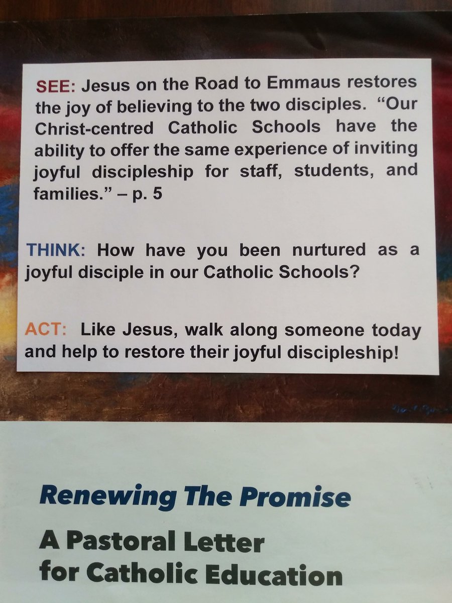 Your first Renewing the Promise "see think act" for 2020!