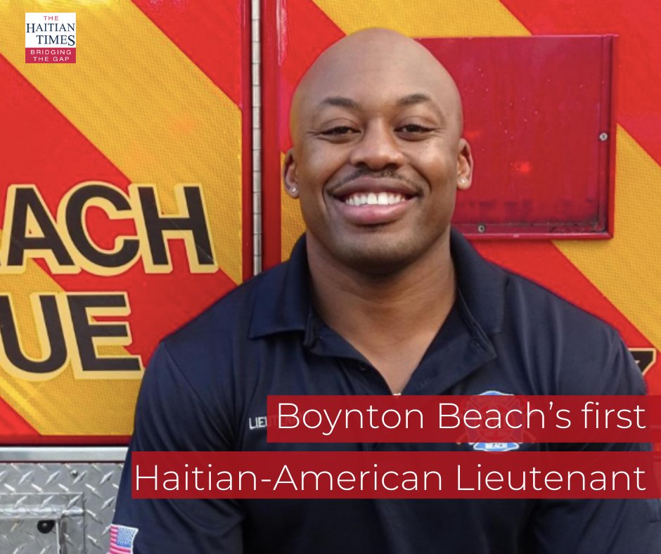 HaitianTimes_'s tweet photo. 39 year old, Erick Joassaint was promoted to Lieutenant of the Boynton Beach Fire Department in November of 2019. Joassaint is the first Haitian-American Lieutenant for the city.
#HaitianExcellence #HaitianAmerican
📸 #EmilySullivan #ThePalmBeachPost https://t.co/inmH0iyAAx