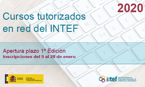 educaINTEF's tweet photo. 📣El MEFP a través del INTEF convoca la primera edición de cursos de formación en línea para el profesorado de 2020. 
📅Plazo de inscripción del 9 al 28 de enero. Los cursos se realizarán del 10 de marzo al 12 de mayo ⚡
https://t.co/RiPLThZW7L https://t.co/MjKm0kMoWM https://t.co/lewNKj4Vlu