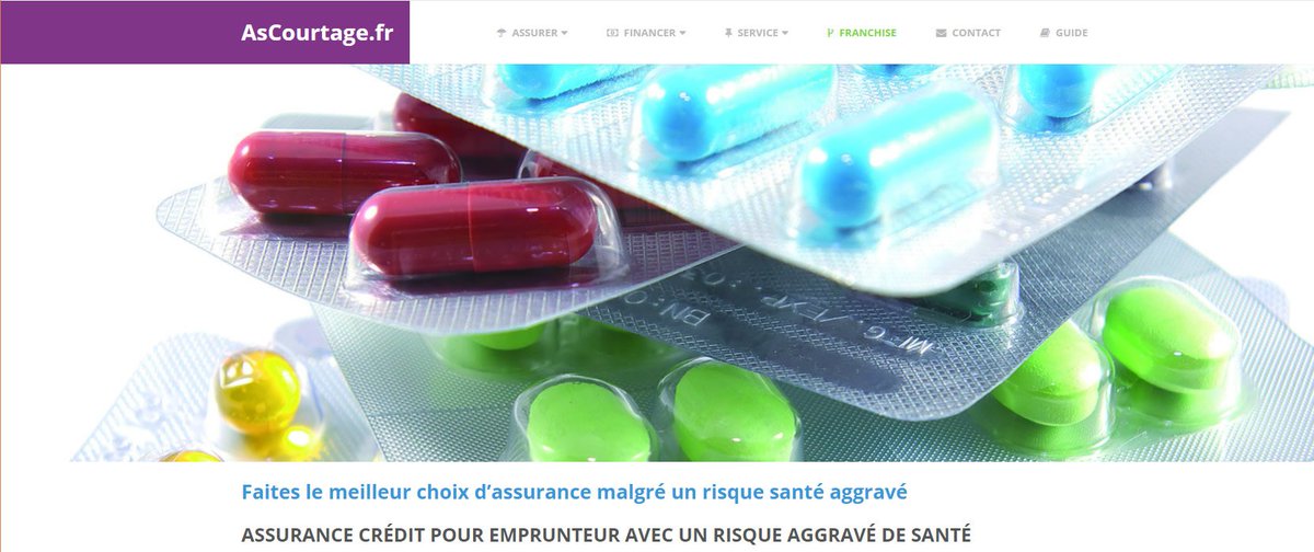ascourtage.fr/emprunteur/ris… <a href="/ascourtage/">As Courtage</a> Faites le meilleur choix d’assurance malgré un risque santé aggravé