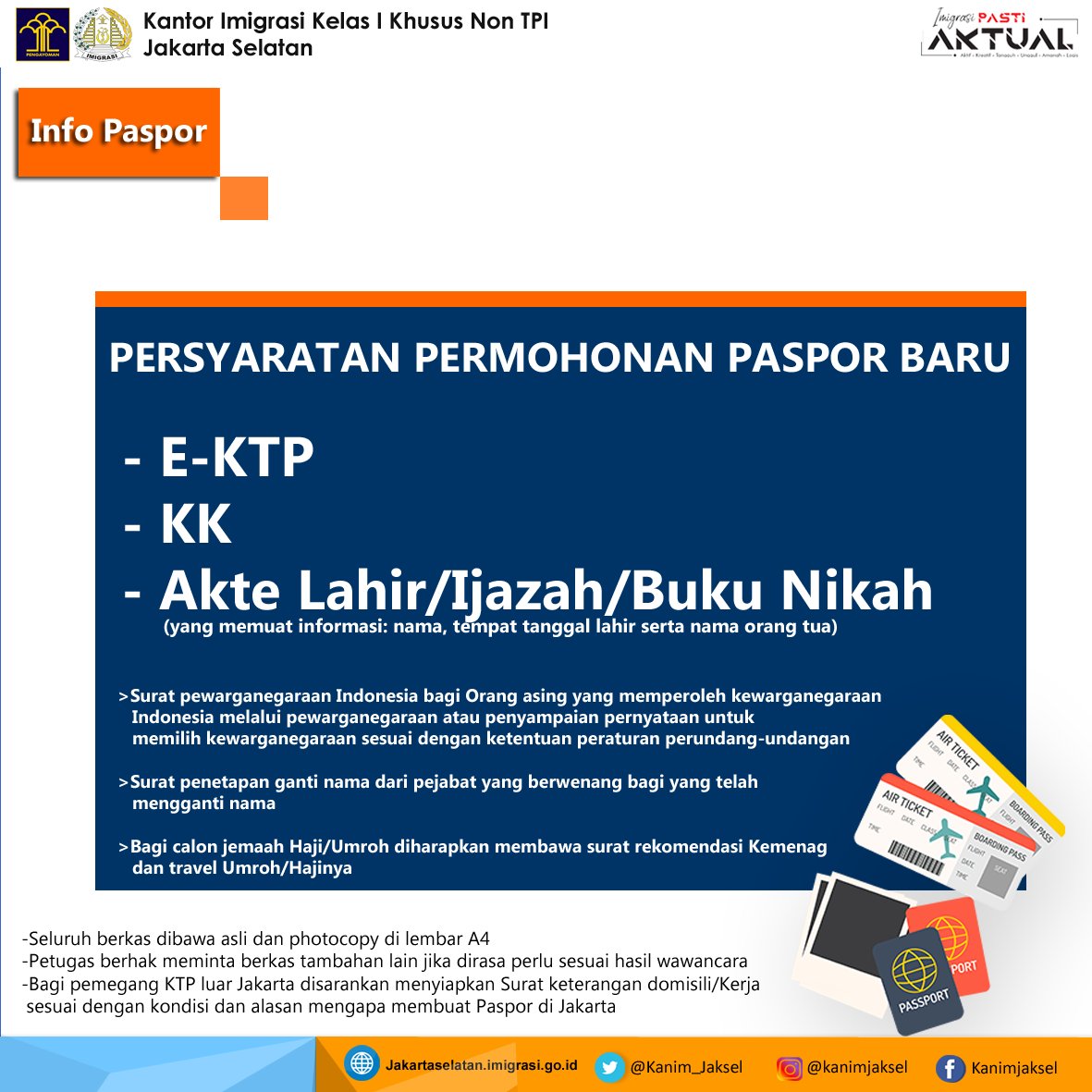 Imigrasi Jaksel tweet media