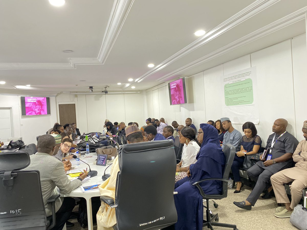 The Pregnancy Research Ethics for Vaccines, Epidemics, and New Technologies (PREVENT) team from <a href="/JohnsHopkinsSPH/">Johns Hopkins Bloomberg School of Public Health</a> this morning, visited the NERICC centre to discuss the need for fair inclusion of pregnant women in epidemic research and deployment.