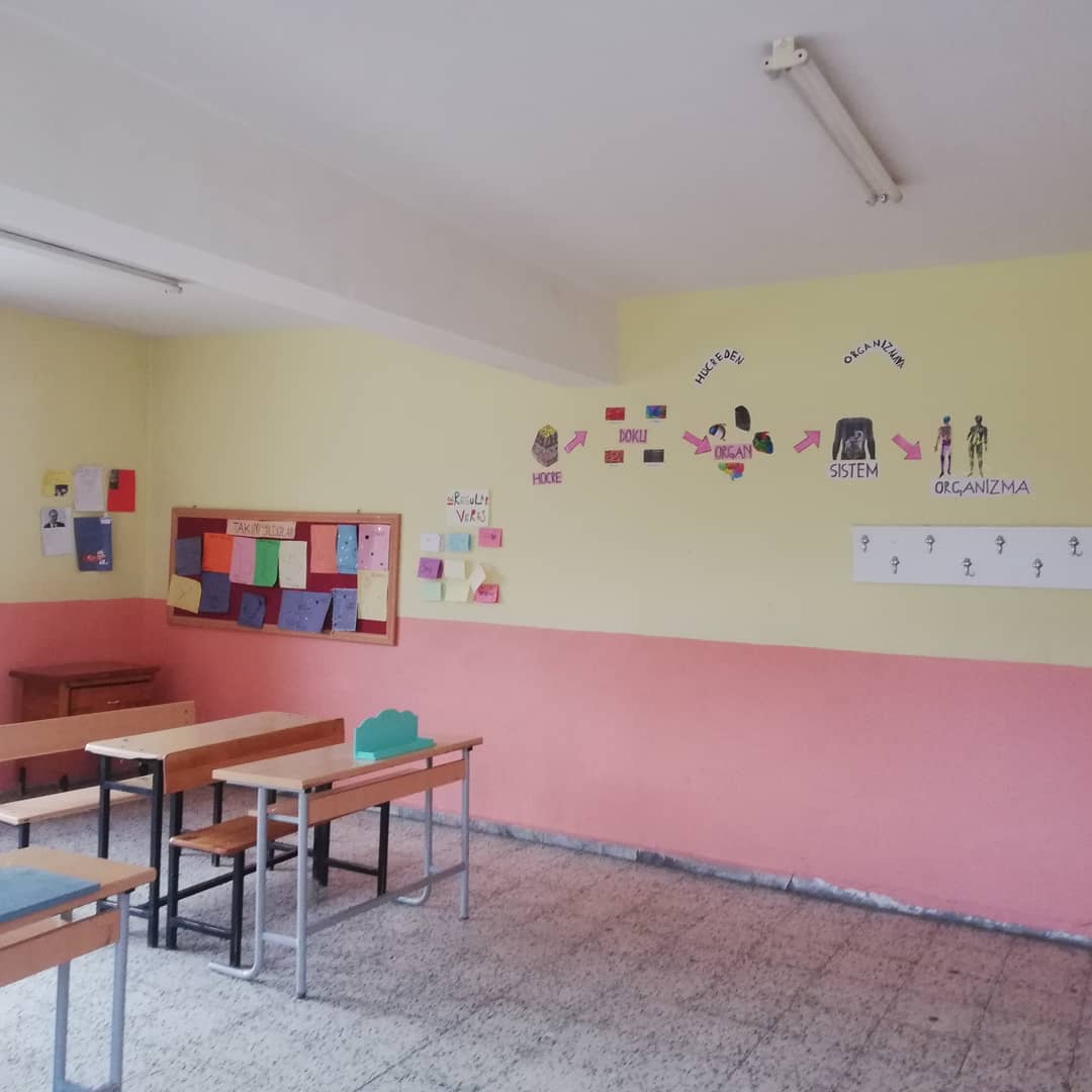 Aybis90's tweet photo. Sınıfımız yeniledik.. Öğrencilerin  soru çözebileceği, zeka oyunu oynayabileceği, ünlü matematikçi lerce tanışabileceği alanlar oluşturduk..
@mebailesi2023
@Suluova_MEM
@AHMETDAVU1
#vizyonsuluovailegeleceğe https://t.co/w6YBr5wvap