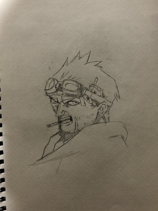 シドみたいなおじさんになりたい。
#アナログ絵描きさんと繋がりたい 
#FF7 