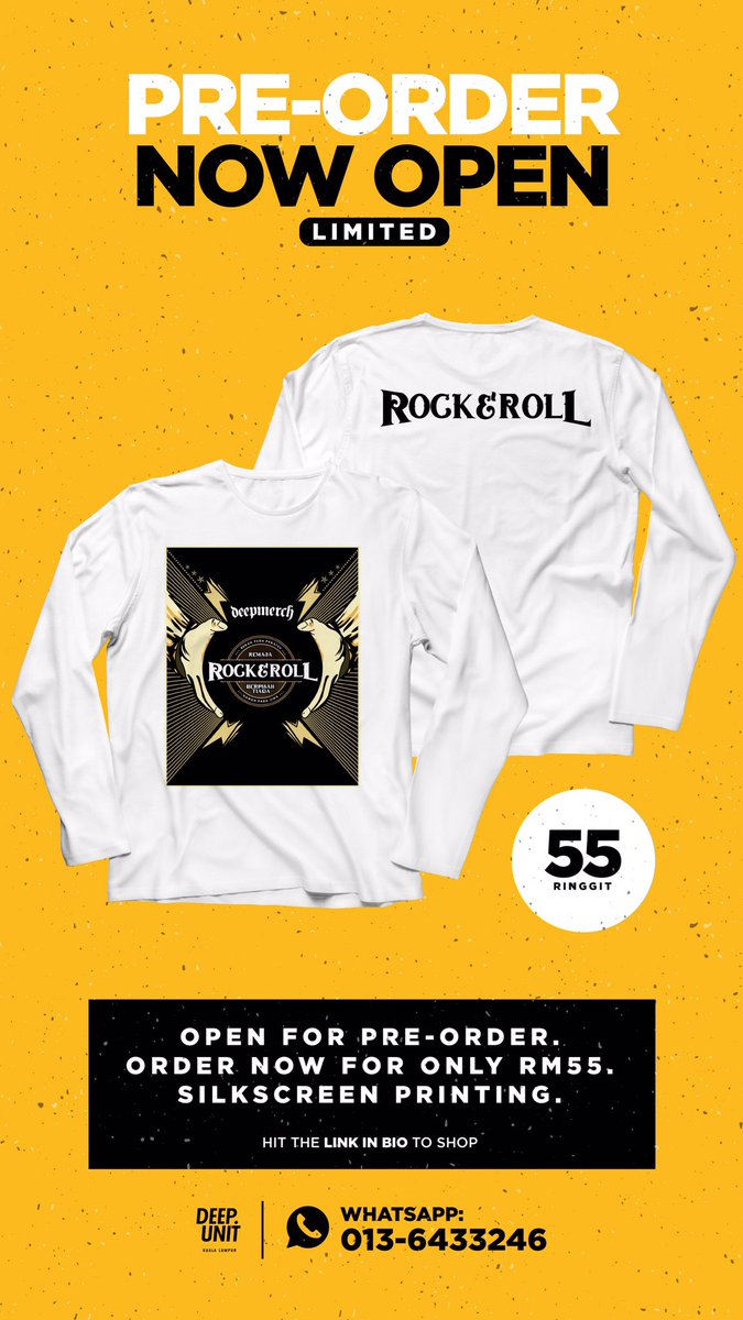 miynmm's tweet photo. Longsleeve version pun ada. The design will be print on high quality premium cotton 😱

Kualiti baju memang dijamin selesa &amp; tak panas. Tunggu apa lagi ?? 

RT tweet ni atau mention best friend korang sebab admin nak kasi TSHIRT FREE ‼️ https://t.co/ov2aYZTL59