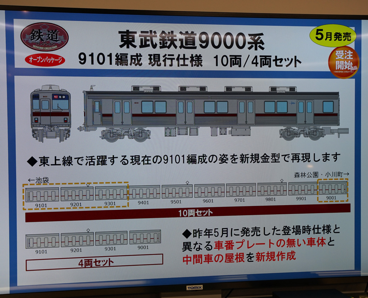 品数豊富!品数豊富!東武鉄道 9000系 9101編成 10両セット 鉄道