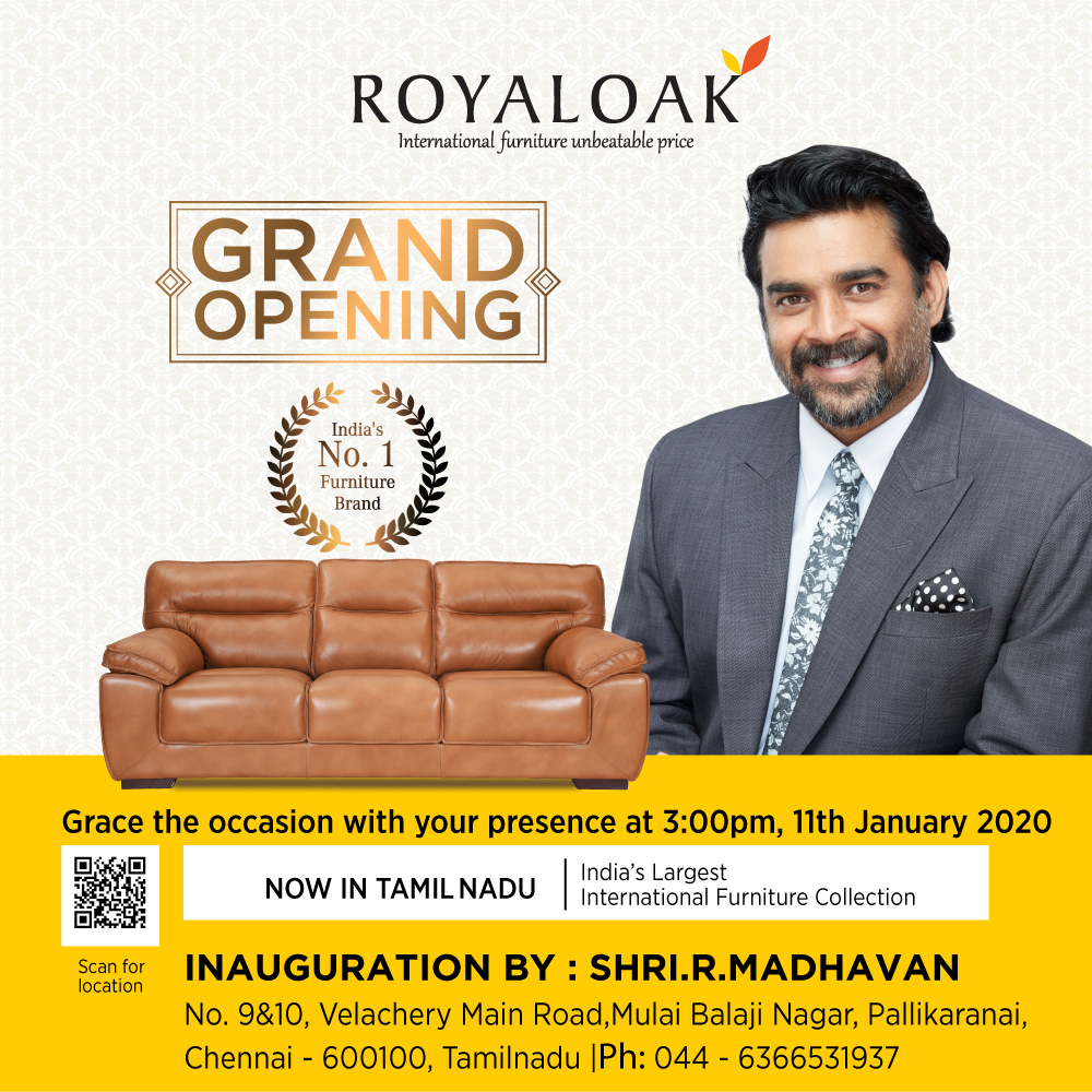 Royaloak Furniture on Twitter "Royaloak Furniture Velachery New Store