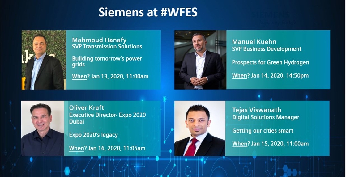 🔊 It’s that time again! Join us at the World Future Energy Summit <a href="/WFES/">World Future Energy Summit</a> ! Find out how we’re working with our partners and customers across the region to build efficient, sustainable energy networks for cities of the future! <a href="/ADSWagenda/">ADSW</a> #WeAreCommitted bit.ly/2sQmUlW