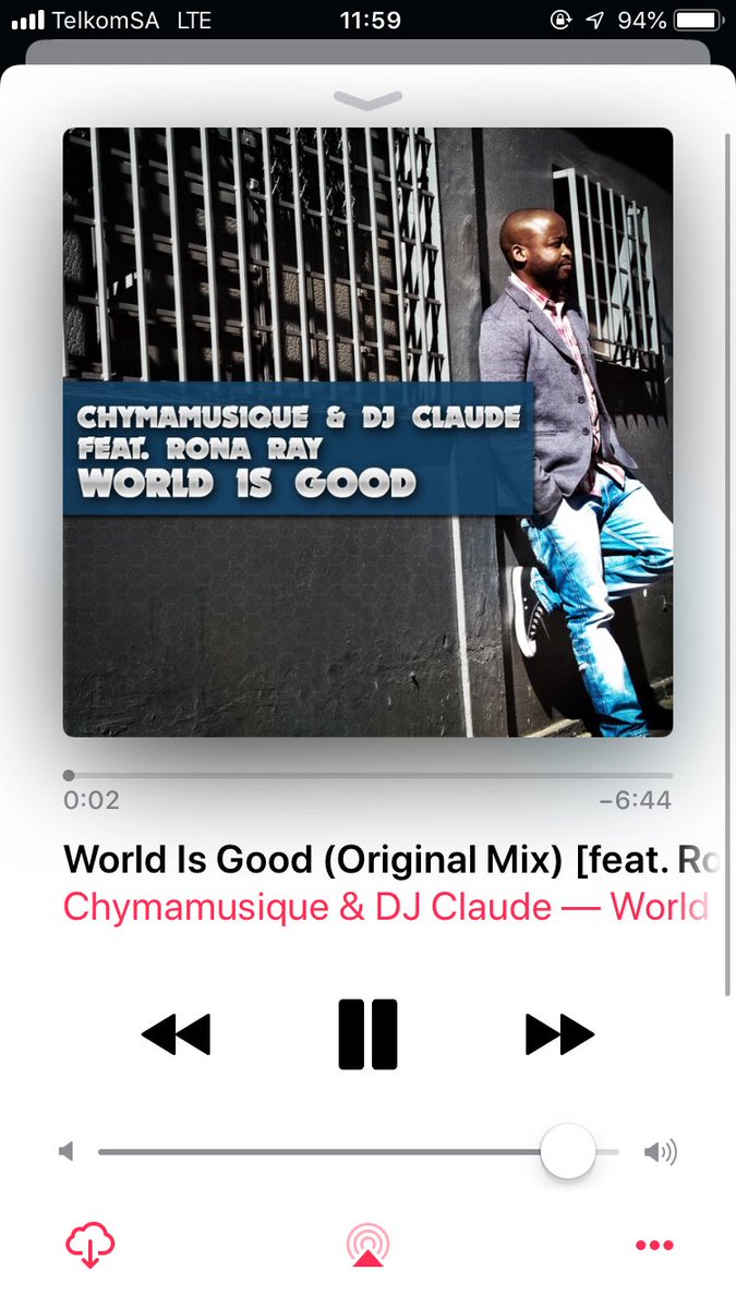 Lindo_Muji's tweet photo. #TBT‼️
@Chymamusique & #DjClaude Ft #RonaRay - #WorldIsGood(Original Mix)🙌👑👑🔥🔥🔥🔥🔥🔥🚀🚀🚀🚀🚀🚀
#WorldIsGood https://t.co/QyXVXL0NKv