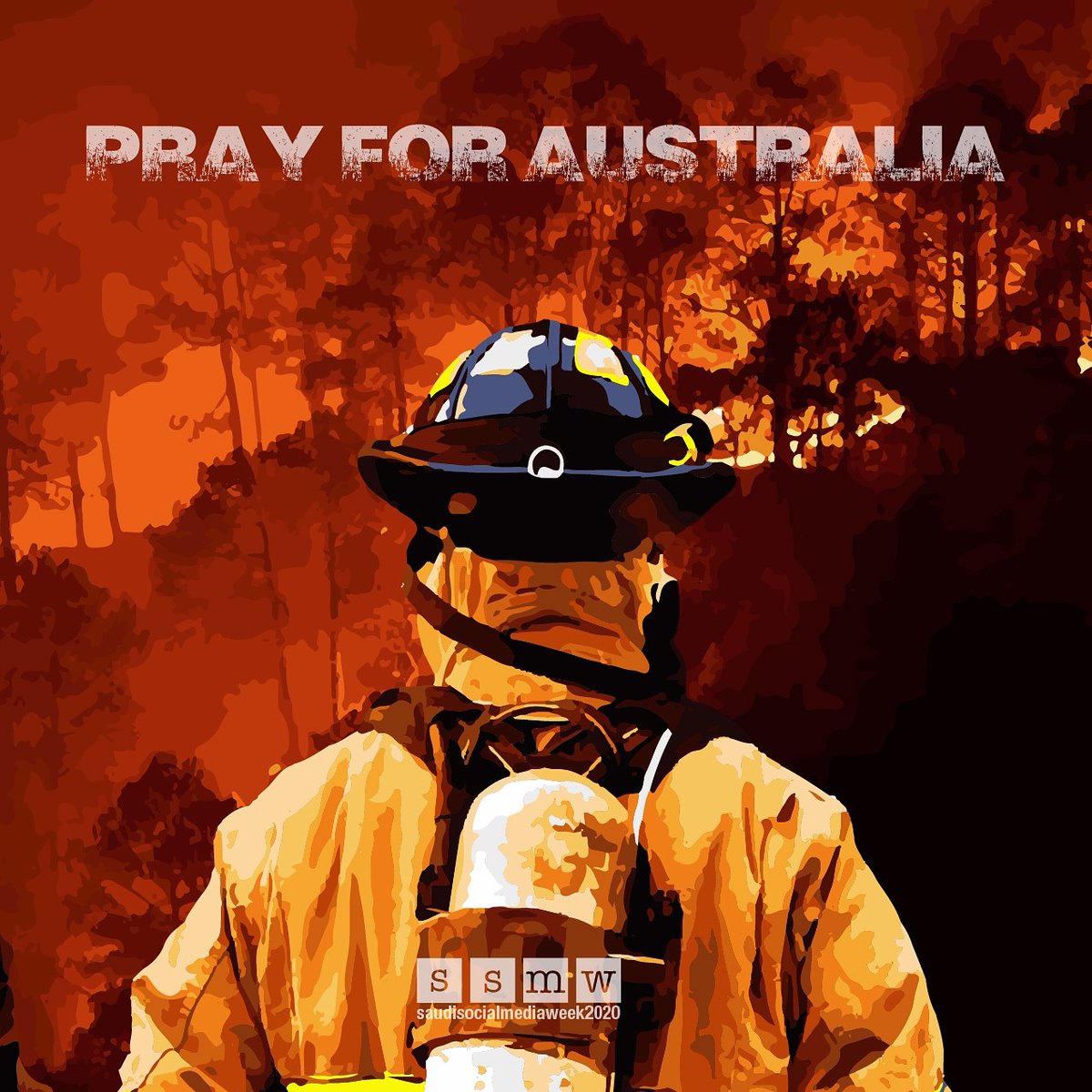 Ssmw2020's tweet photo. Our thoughts and prayers are with those across Australia who are continuing to face the devastating fires that have been raging for months. 🙏

#prayforaustralia #bushfire #australia #australiabushfires #wildfire #pooranimals https://t.co/CR2ZJqsgiT