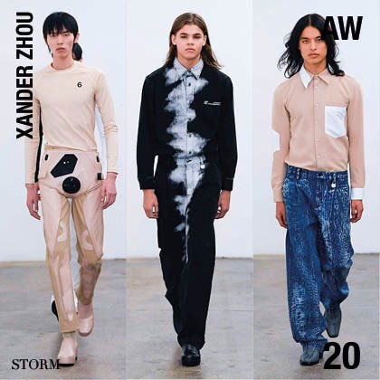 StormModels's tweet photo. 𝐇𝐀𝐎𝐍𝐀𝐍 𝐋𝐈, 𝐑𝐈𝐎 𝐓𝐇𝐀𝐊𝐄 &amp; 𝐀𝐃𝐀𝐌 𝐙𝐀𝐌𝐌𝐈𝐓 @lihaonan1 @riothake @adamezammit for #AW2020 @xanderzhou ⁣
#HaonanLi #RioThake #AdamZammit ⁣
#LFWM2020 #XanderZhou https://t.co/17y1zElaMx
