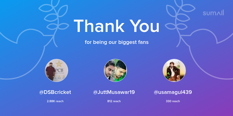 GreenTeam1992's tweet photo. Our biggest fans this week: DSBcricket, JuttMusawar19, usamagul439. Thank you! via https://t.co/CkEQqENA5K https://t.co/oniIG7AVmy