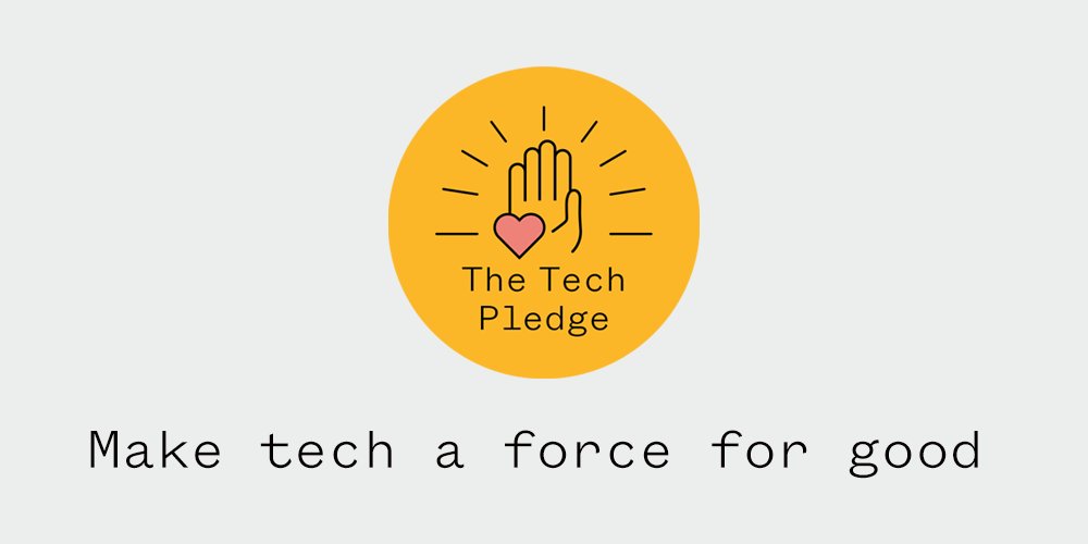 GoHubVentures's tweet image. ¿Conoces ya #TechPledge? Apúntate al compromiso de crear tecnología, software y otras herramientas de forma responsable #TechForGood buff.ly/2N8er6b