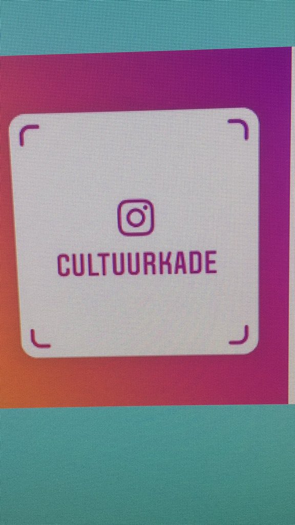 Scan deze naamtag om ons te volgen op #Instagram