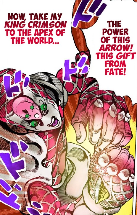 Do you guys think we'll see King Crimson return in Part 9? :  r/StardustCrusaders