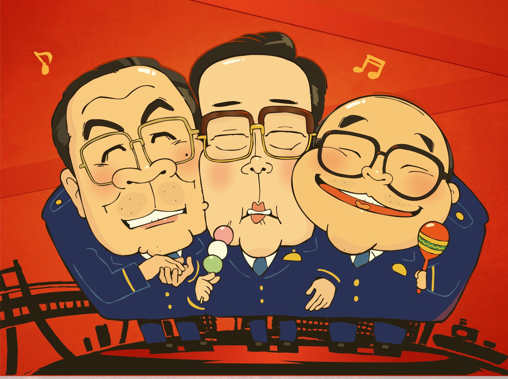 田畑伴和 イラストレーター 先月名古屋で開催した 僕たちの平成史 に展示した 踊る大捜査線 よりスリーアミーゴスの似顔絵です 踊る シリーズは 今観ても面白いですね 似顔絵 イラスト 踊る大捜査線 スリーアミーゴス Caricature 田畑伴和 イラストレーター 先月名古屋で開催した 僕たちの平成史 に展示した 踊る大捜査線 よりスリーアミーゴスの似顔絵です 踊る シリーズは 今観ても面白いですね 似顔絵 イラスト 踊る大捜査線 スリーアミーゴス Caricature