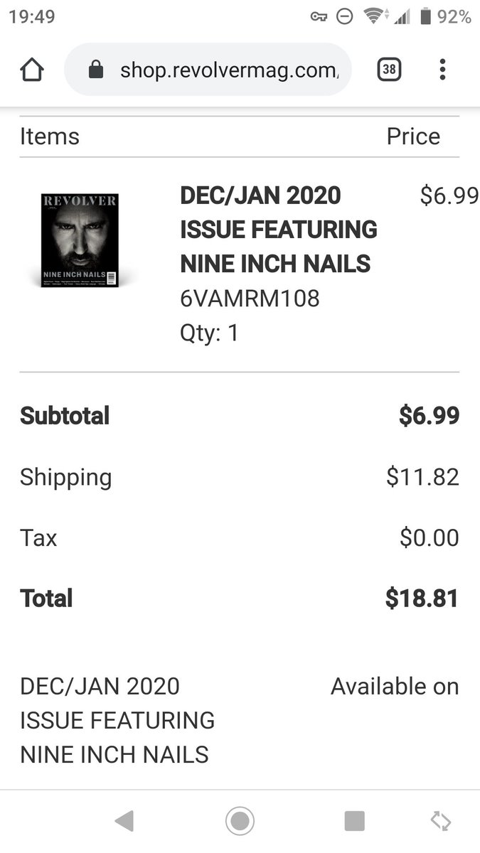 tadas1cks's tweet photo. ハッ!と思い出して買った #nin2020 #nineinchnails https://t.co/b2JYXTESnS
