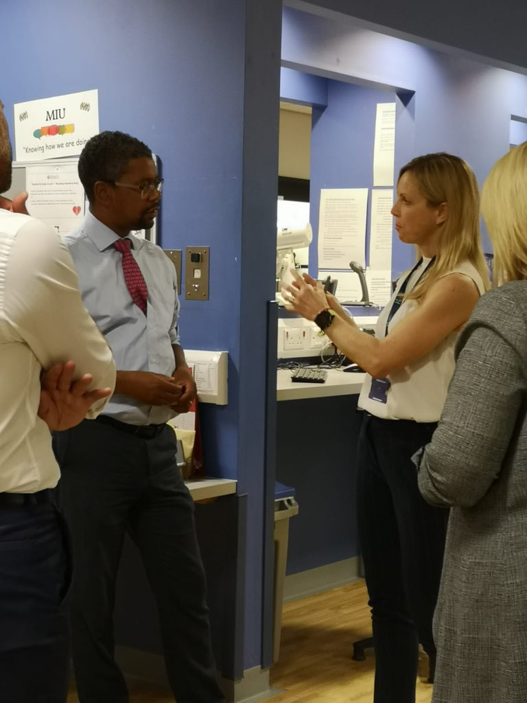 Vaughan Gething with Meinir Jones