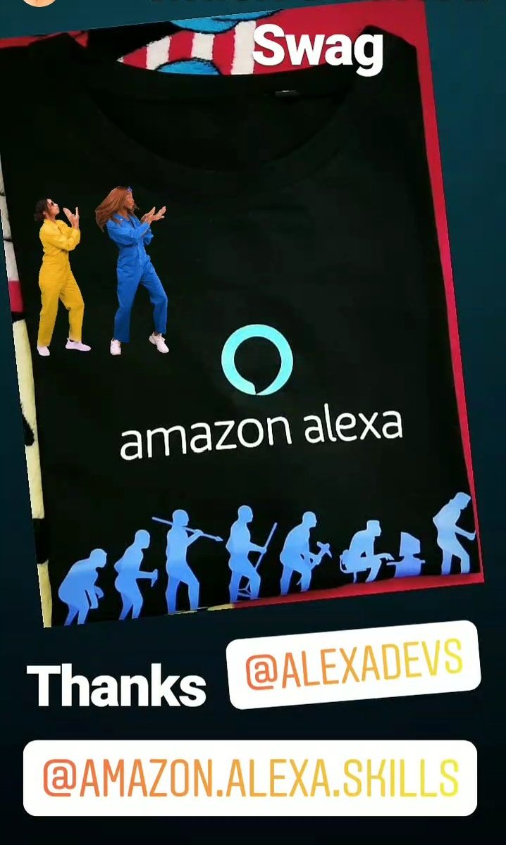 SahastraKishor1's tweet image. Excited to share that I received my much awaited swags from AmazonAlexa thanks to @alexadevs for this pleasant swags and excited to contribute lot more skills in India Store. 
#alexaskills #alexadeveloper #amazonalexa