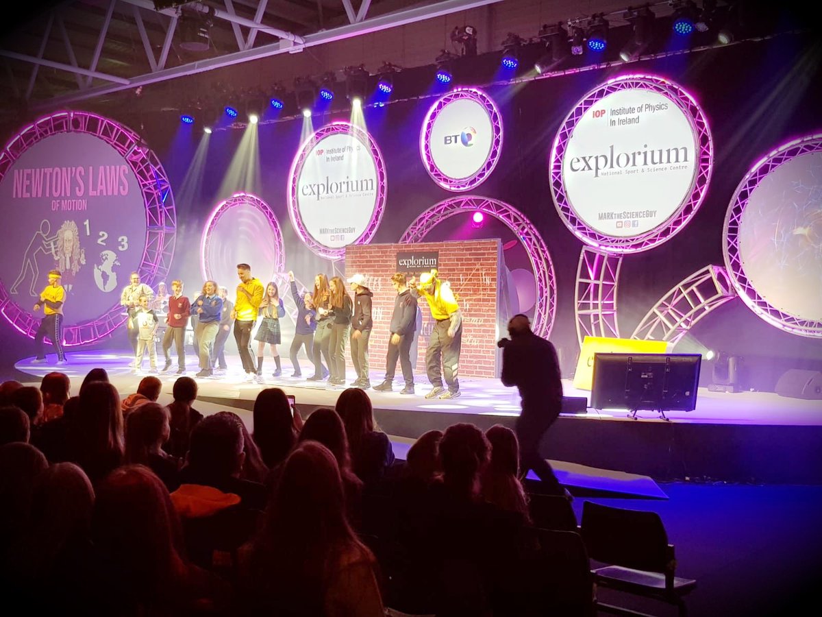 ExploriumI's tweet image. Amazing scenes here @BTYSTE 🌟 #PhysicsOfBreakdancing @MarkLangtry #CreateTodayShapeTomorrow @IOP_Ireland @ExploriumI