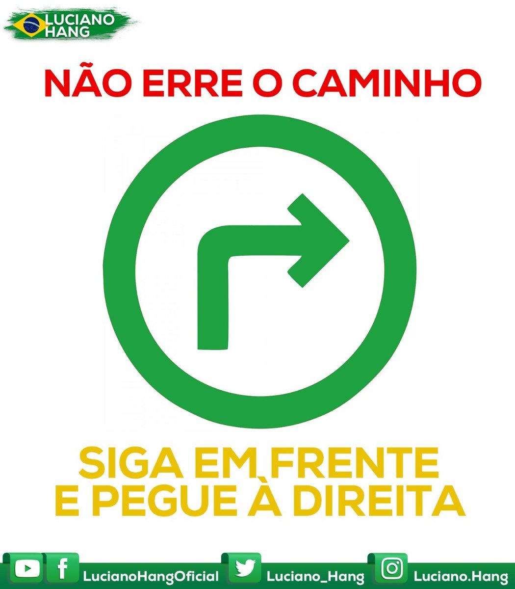 luciano_hang's tweet image. Tem gente que insiste em ir na contramão do que é correto. A esquerda vive de ideias que não funcionam na prática. Se você quer dar certo na vida, siga em frente e pegue à direita, que tem como destino a realidade. O melhor sonho é aquele que você executa e funciona.