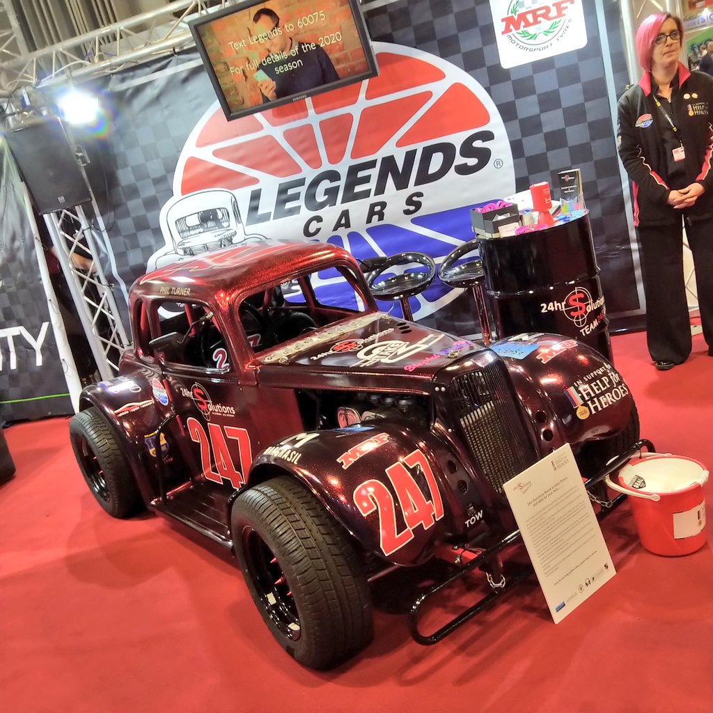Well the #LegendsCars and <a href="/HMSRace/">HMS Racing</a> stand <a href="/Autosport_Show/">Autosport International Show</a> is looking 👌

Featuring Nathan Anthony's <a href="/First4Vans/">First 4 Vans</a> Se-Van and Phil Turner's <a href="/24HrSolutions/">24HrSolutions</a> car 👍👍👍 

Come to Stand 2590 in Hall 2 from now until Sunday <a href="/thenec/">The NEC</a> in #Birmingham to find out more about the series!