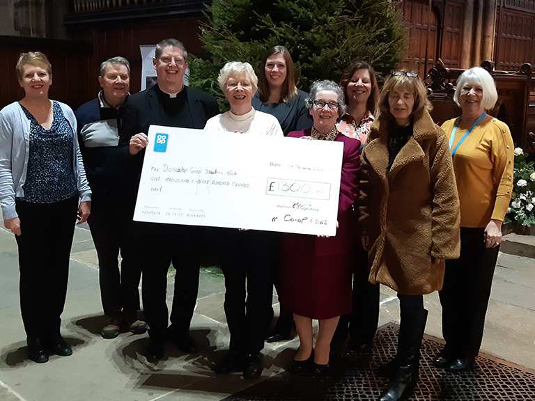 A big thank you to the <a href="/coopuk/">Co-op</a> and <a href="/DWSingers/">Doncaster Wheatsheaf Singers</a> for their recent cheque for £1,300 from the Christmas Concert in December.

Thank you to all involved for a great evening of festive entertainment…
<a href="/revdstevens/">David Stevens</a> <a href="/mim170680/">Dorothy Miller</a> <a href="/danielfields91/">Daniel Fields</a> <a href="/HatfieldBand/">Hatfield Band</a> 💜