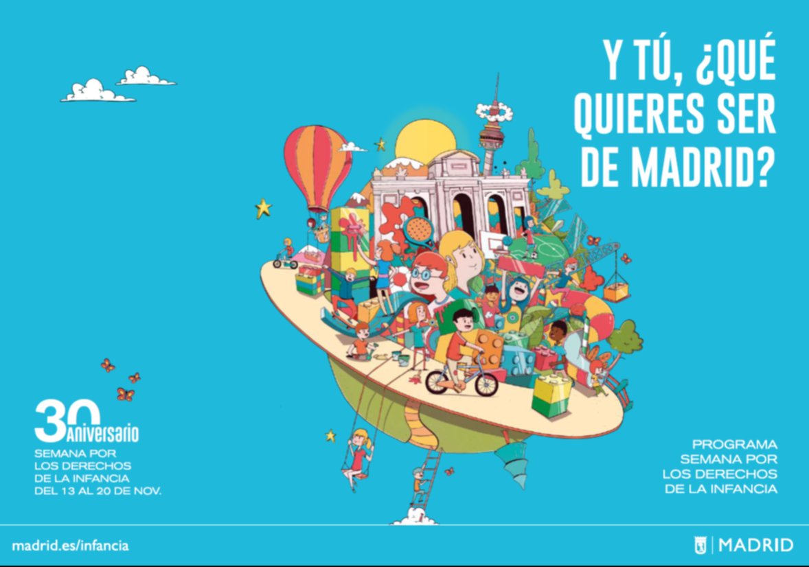 MadridPSociales's tweet photo. Ya puedes ver el vídeo de presentación de Evaluación del Plan Local de Infancia y Adolescencia @MADRID #PLIAM Hemos cumplido con el 95% del plan y ha crecido la participación infantil y adolescente, estableciéndose #COPIA en todos los distritos. Entra➡️https://t.co/8hm4ul35VP https://t.co/w6NLbKpGYs