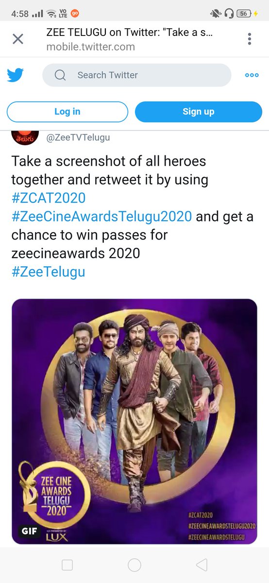 Hemanth_kumar_b's tweet photo. #ZCAT2020
#ZeeCineAwardsTelugu2020 
#ZeeCineAwards2020 
#zeecineawards https://t.co/gsbvlN7eYl