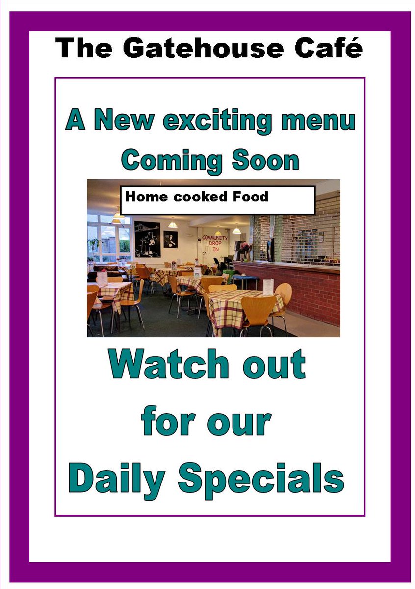 See whats new in our Cafe