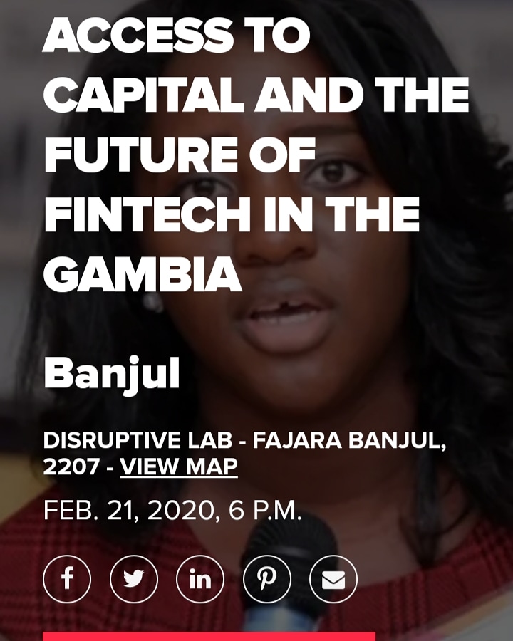 SGrindbanjul's tweet image. FEB 21st at the Disruptive Lab in Fajara Powered by Google For Startups.

Visit 👇to get your tickets 
tickets.samajizz.com/event/startup-… to get your tickets

#Disruptivelab #Grind #Googleforstartups

@GamChamber @malik22 @jaibalaceesay @mnjie1 @msnjie 
@RareBirdsHQ_ @disruptive_lab