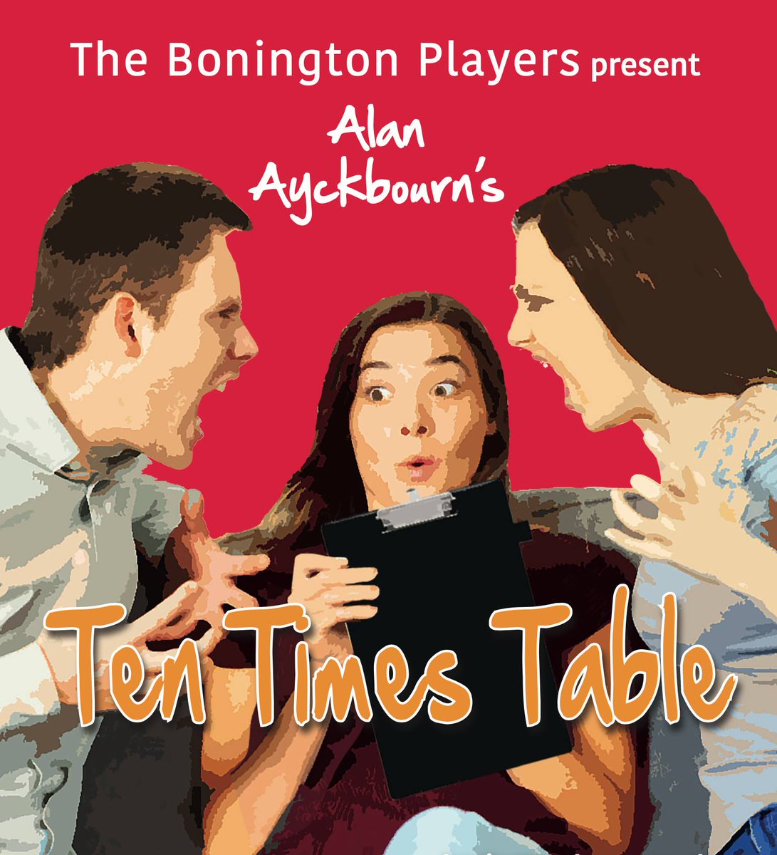 We open in less than two weeks! It's not too late to book for this very funny <a href="/Ayckbourn/">Alan Ayckbourn</a> comedy.

Wednesday 22nd to Saturday 25th January

Tickets available £8 <a href="/thebonington/">Bonington Theatre & Cinema</a> or book online
boningtontheatre.co.uk/whatson/event/…