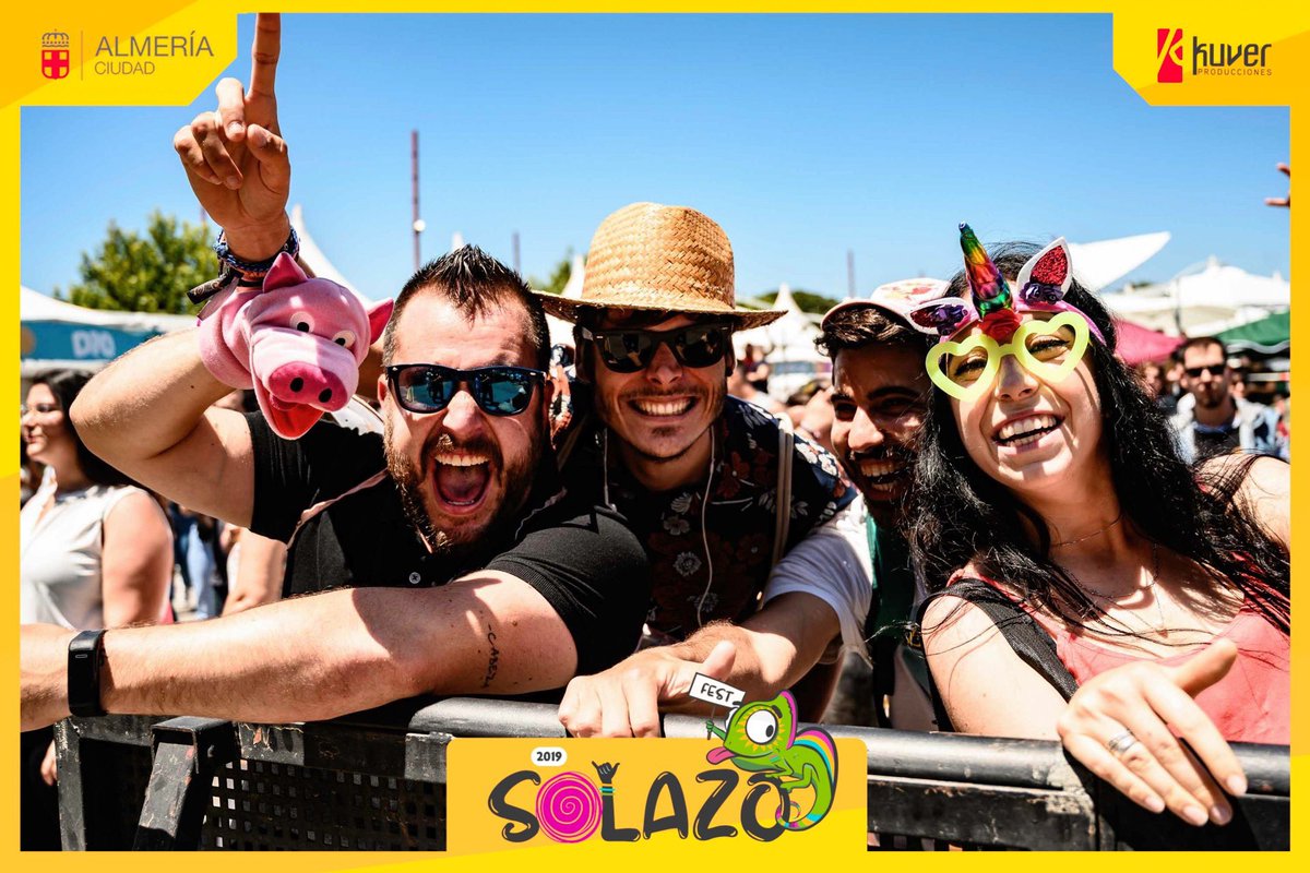 Los jueves son los días Solazo, así que venimos con esta cara de FELICIDAD máxima ☀️😎

¡HOY, a las 20:30, lanzamos la bomba! ¡Qué ganazas tenemos de revelar esta SÚPER CONFIRMACIÓN! 🔥

🎫¡Haz caso a tu intuición y corre a solazofest.com!