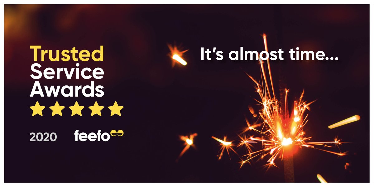 We've launched a new Platinum category in this year's Trusted Service Awards! 
Keep an eye on our social channels for updates. We'll be announcing the winners later this month.
Read the full #pressrelease here: hubs.ly/H0mwlNx0 #trustedserviceawards #feefo #customerreviews