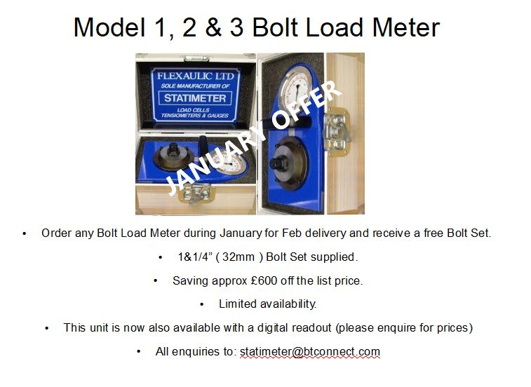 Statimeter's tweet image. Amazing New Year Offer #loadcell #statimeter #ManufacturingUK #EngineeringUK #Wrexham #ukmfg